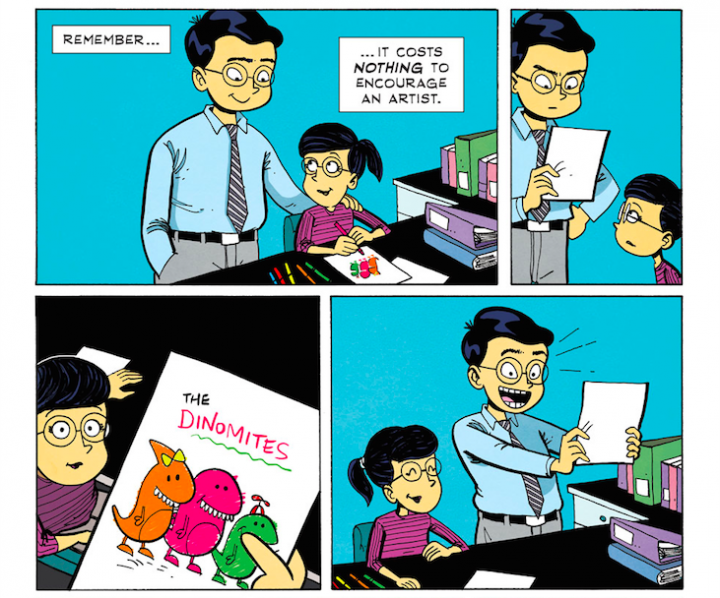 Mendukung Seniman, Tuh, Nggak Ada Ruginya, Lho! - Sebuah Komik yang Bakal Bikin Kamu Semangat Mengejar Mimpi