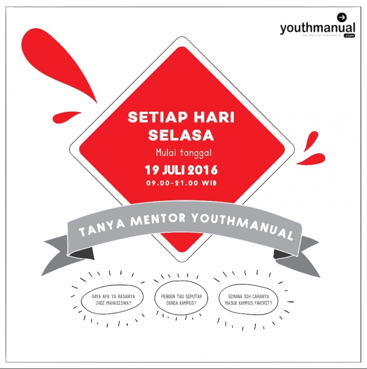 Di Youthmanual, Kamu Bisa Tanya-Tanya Sepuasnya Tentang Persiapan Kuliah, Lho!